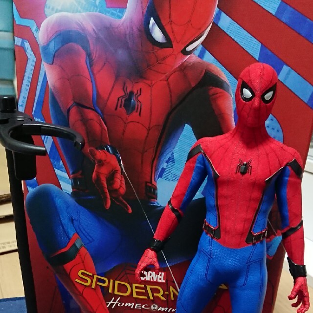 フィギュアスパイダーマン  ホットトイズ