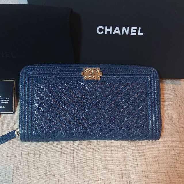 CHANEL(シャネル)のCHANEL ボーイシャネル 長財布 レディースのファッション小物(財布)の商品写真