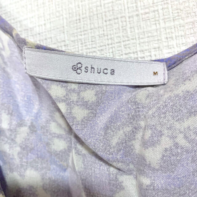 shuca(シュカ)のshucaシュカ＊お花刺繍サラッとワンピース涼しい♩ レディースのワンピース(ひざ丈ワンピース)の商品写真