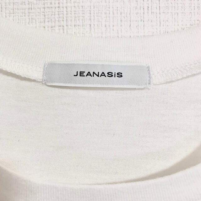 JEANASIS(ジーナシス)のJEANASISジーナシス▲ビスチェ重ね着風フレンチ袖カットソーTシャツ レディースのトップス(Tシャツ(半袖/袖なし))の商品写真