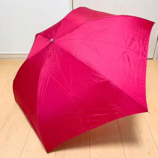 オーロラ☆折りたたみ傘 レディースのファッション小物(傘)の商品写真