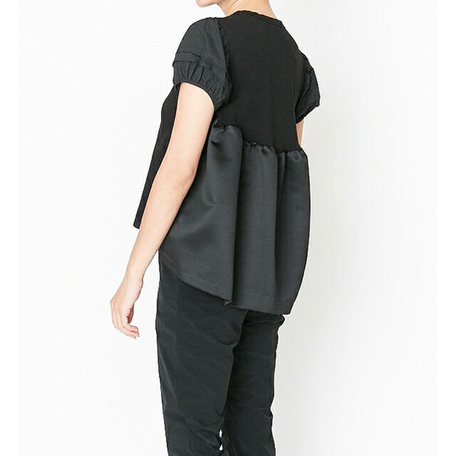 BARNEYS NEW YORK(バーニーズニューヨーク)の☆YOKOCHANヨーコチャン☆Puff-sleeve Cut-sew♪未使用 レディースのトップス(カットソー(半袖/袖なし))の商品写真