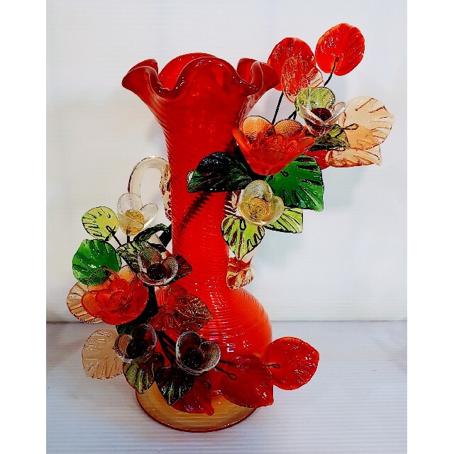 最高級 琉球ガラス 花瓶 ⑳ | フリマアプリ ラクマ