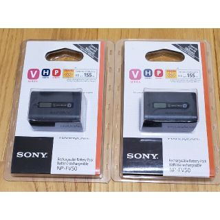 ソニー(SONY)のSONY NP-FV50 ２個(ビデオカメラ)