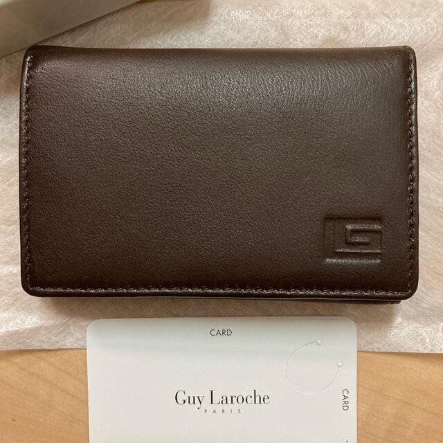 Guy Laroche(ギラロッシュ)の紳士　名刺、カードケース　ギ　ラロッシュ メンズのファッション小物(名刺入れ/定期入れ)の商品写真