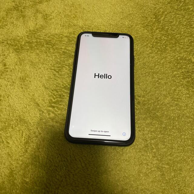 iPhoneXR  128G 黒【元docomo】SIMフリーFace ID不可