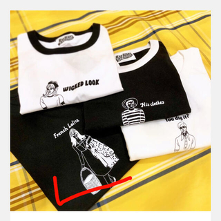 レイビームス(Ray BEAMS)のSHO MIYATA × Ray BEAMS イラスト プリント Tシャツ(Tシャツ(半袖/袖なし))