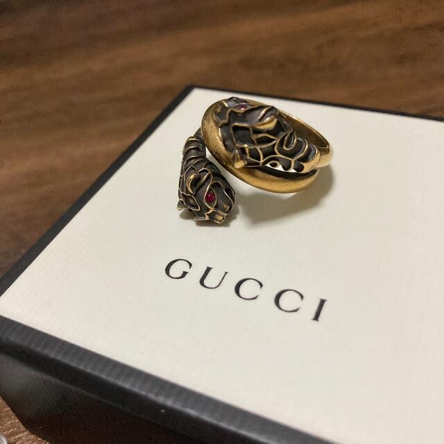 Gucci(グッチ)のGUCCI 指輪　23号　新品未使用　正規品 メンズのアクセサリー(リング(指輪))の商品写真