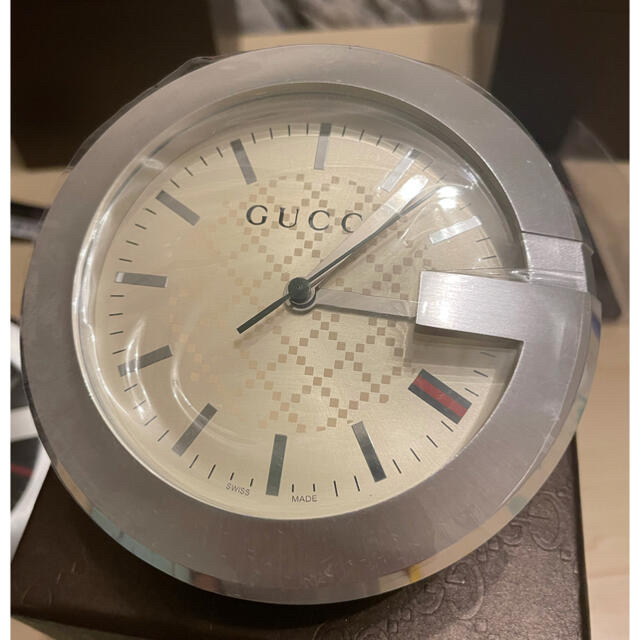 柔らかな質感の Gucci - GUCCI 置き時計 新品未使用品 ☆*° 値下げ中 置時計