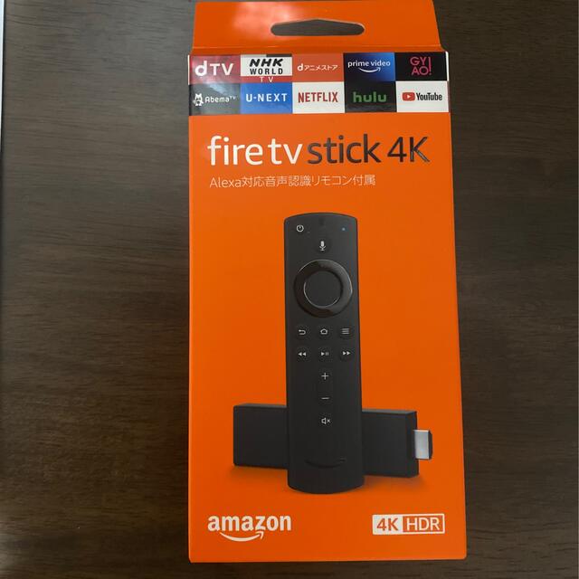 Fire tv stick 4K  Alexa対応音声認識リモコン付属