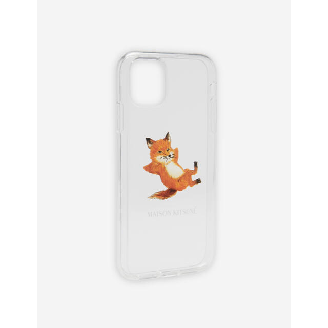 MAISON KITSUNE'(メゾンキツネ)の【新品】メゾンキツネ　iPhone12 mini専用ケース　クリア　フォックス スマホ/家電/カメラのスマホアクセサリー(iPhoneケース)の商品写真