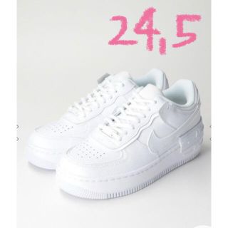 ナイキ(NIKE)のNIKE ナイキ　エアフォース1 シャドウ　厚底　CI0919-100 24.5(スニーカー)