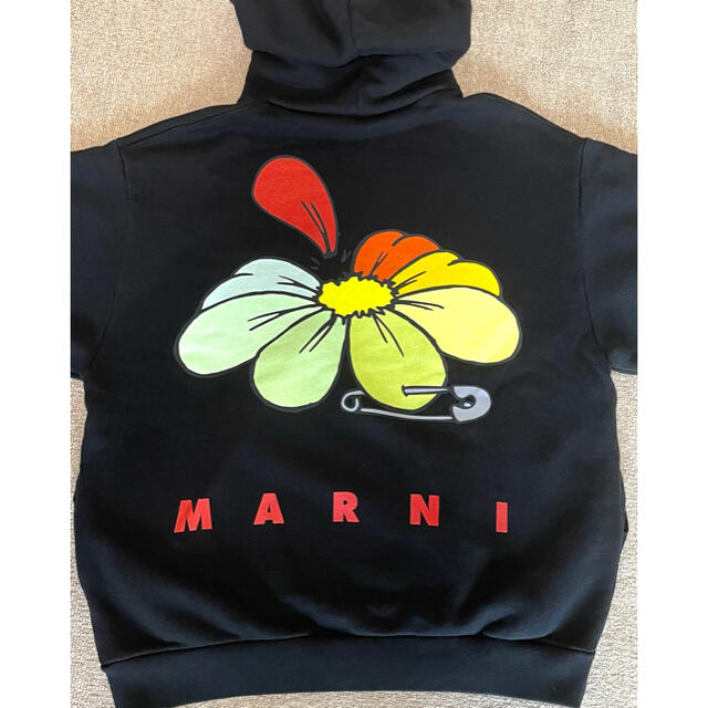 【新品 2021年SS】MARNI マルニ パーカー フラワー メンズ