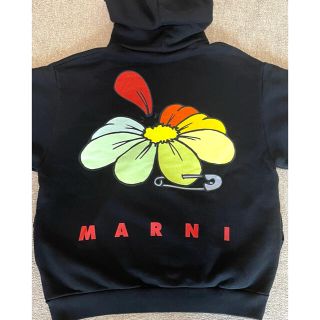 パーカー【新品 2021年SS】MARNI マルニ パーカー フラワー メンズ