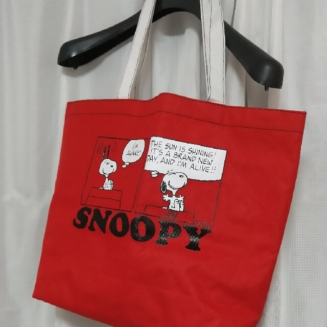 SNOOPY(スヌーピー)のSNOOPY　トートバッグ レディースのバッグ(トートバッグ)の商品写真