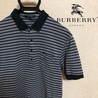 バーバリー(BURBERRY)のバーバリー BURBERRY ポロシャツ ボーダー柄(ポロシャツ)