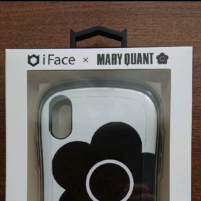 MARY QUANT(マリークワント)の新品マリークワント iFace モバイルケース  iPhoneX／XS ホワイト スマホ/家電/カメラのスマホアクセサリー(iPhoneケース)の商品写真