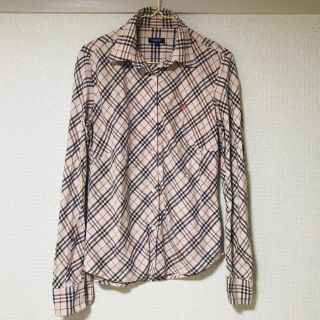 バーバリー(BURBERRY)のバーバリー　BURBERRY ブラウス　ピンク(シャツ/ブラウス(長袖/七分))