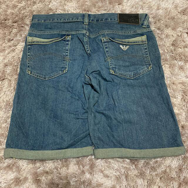 ARMANI JUNIOR(アルマーニ ジュニア)のアルマーニジュニア　ジーンズ半パン👖 キッズ/ベビー/マタニティのキッズ服男の子用(90cm~)(パンツ/スパッツ)の商品写真