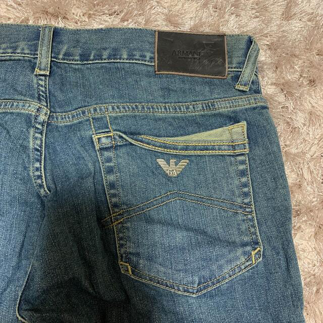 ARMANI JUNIOR(アルマーニ ジュニア)のアルマーニジュニア　ジーンズ半パン👖 キッズ/ベビー/マタニティのキッズ服男の子用(90cm~)(パンツ/スパッツ)の商品写真