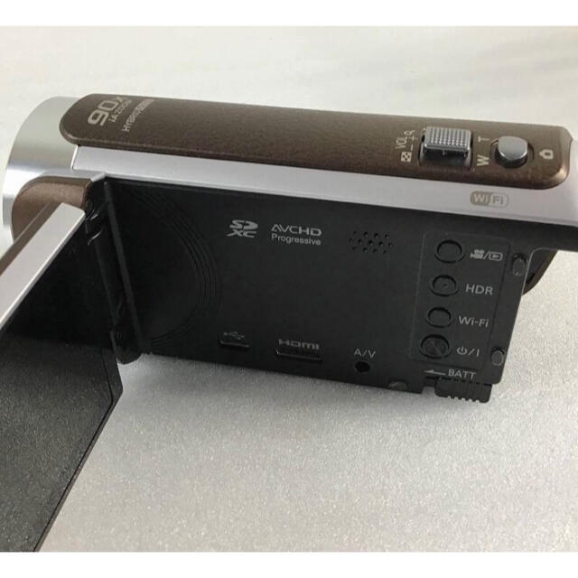 ☆極美品/箱付き☆ Panasonic ビデオカメラ HC-W590M ブラウンの通販