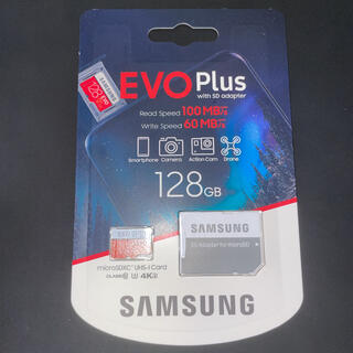 サムスン(SAMSUNG)のサムスン EVO Plus microSD マイクロSD 128GB(PC周辺機器)