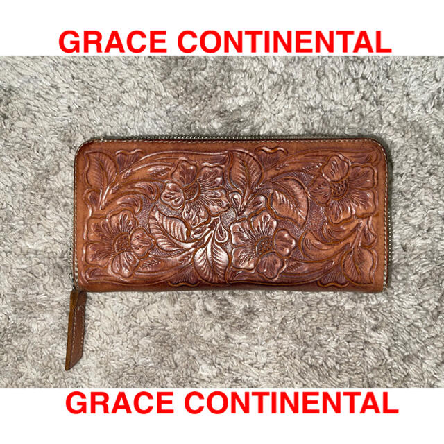 GRACE CONTINENTAL カービング　財布