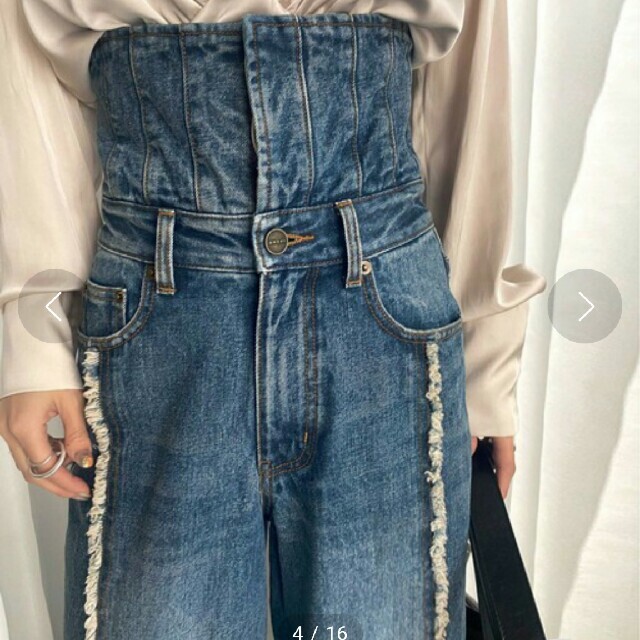 アメリヴィンテージ HIGH WAIST CONVERSION DENIM 2