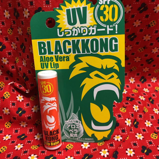 ブラックコング リップバームSPF30 4g  1本 コスメ/美容のスキンケア/基礎化粧品(リップケア/リップクリーム)の商品写真