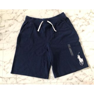 ラルフローレン(Ralph Lauren)の新品　ラルフローレン　キッズ　ハーフパンツ   150  ネイビー(パンツ/スパッツ)