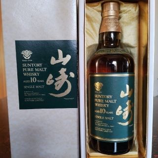 サントリー(サントリー)のSUNTORY 山崎 PURE MOLT 10年 グリーンラベル 700ml(ウイスキー)