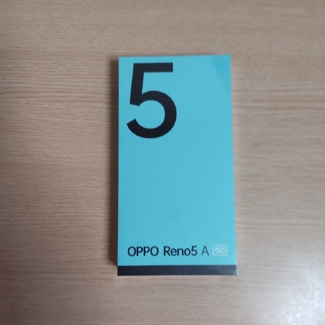 【未開封新品】OPPO Reno5 A アイスブルー 5G対応 スマートフォン本体