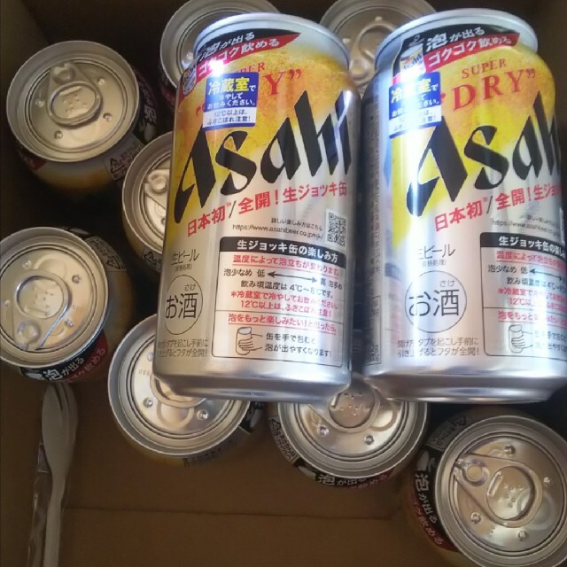 【新品未使用】アサヒスーパードライ 生ジョッキ缶 食品/飲料/酒の酒(ビール)の商品写真