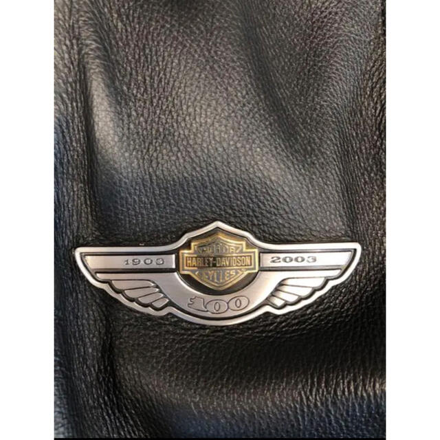 Harley Davidson(ハーレーダビッドソン)のハーレー　100周年　レザーベスト メンズのジャケット/アウター(ライダースジャケット)の商品写真