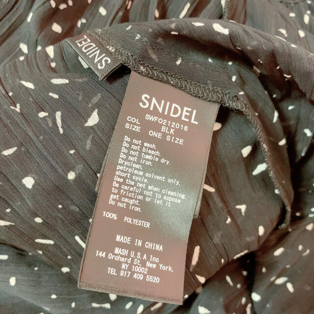 買い新作 Snidel スナイデル プリーツシャーリングシアーワンピース 新品タグ付き 最安値通販 Www Imatn Com