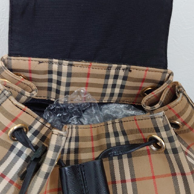 BURBERRY(バーバリー)のBURBERRY ヴィンテージ レザーリュック レディースのバッグ(リュック/バックパック)の商品写真