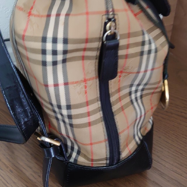 BURBERRY(バーバリー)のBURBERRY ヴィンテージ レザーリュック レディースのバッグ(リュック/バックパック)の商品写真