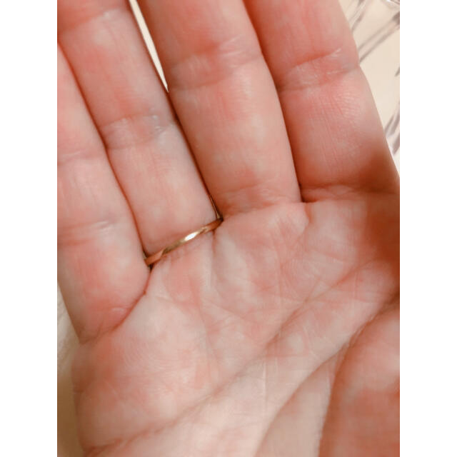 4℃(ヨンドシー)の4℃♡ ヨンドシー　リボンリング♡K18 PG8号☆ レディースのアクセサリー(リング(指輪))の商品写真