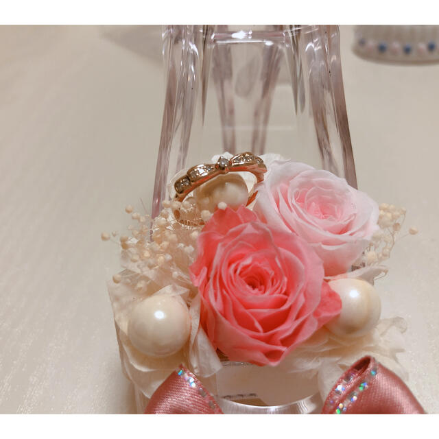 4℃(ヨンドシー)の4℃♡ ヨンドシー　リボンリング♡K18 PG8号☆ レディースのアクセサリー(リング(指輪))の商品写真