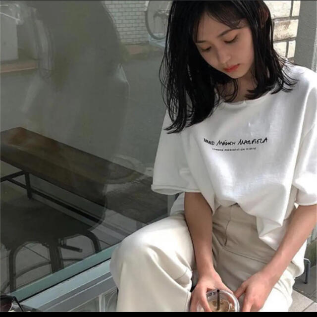 MM6(エムエムシックス)のMM6 Maison Margiela  メゾンマルジェラ  スウェットTシャツ レディースのトップス(トレーナー/スウェット)の商品写真