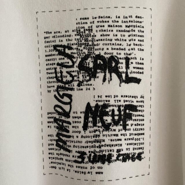 MM6(エムエムシックス)のMM6 Maison Margiela  メゾンマルジェラ  スウェットTシャツ レディースのトップス(トレーナー/スウェット)の商品写真