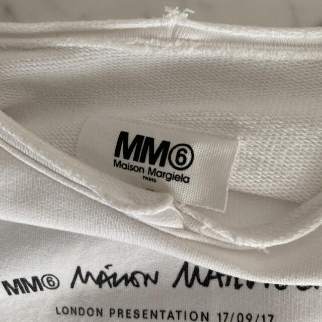 MM6(エムエムシックス)のMM6 Maison Margiela  メゾンマルジェラ  スウェットTシャツ レディースのトップス(トレーナー/スウェット)の商品写真