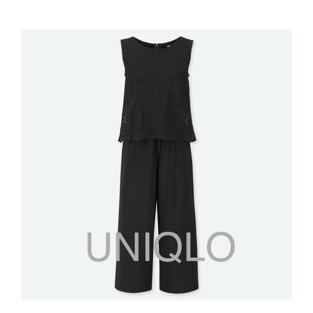 UNIQLO(ユニクロ)のUNIQLO 新品　ユニクロ レースオールインワン  オールインワン レディースのパンツ(オールインワン)の商品写真