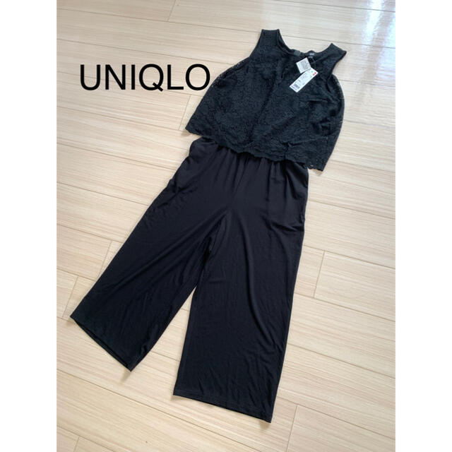 UNIQLO(ユニクロ)のUNIQLO 新品　ユニクロ レースオールインワン  オールインワン レディースのパンツ(オールインワン)の商品写真