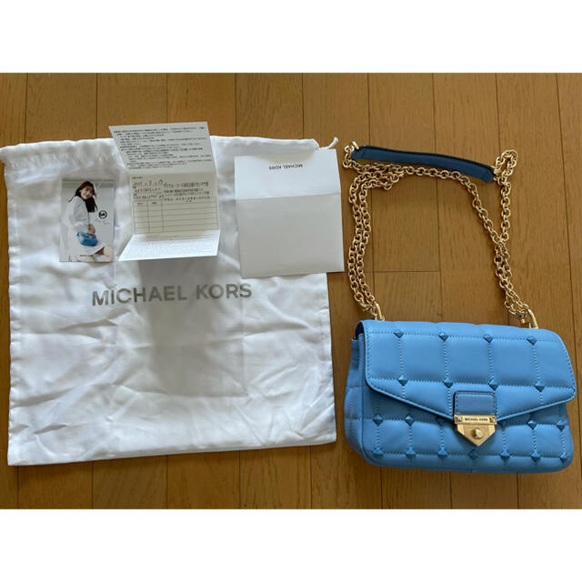 Michael Kors(マイケルコース)のマイケルコース  ショルダーバッグ　ブルー レディースのバッグ(ショルダーバッグ)の商品写真