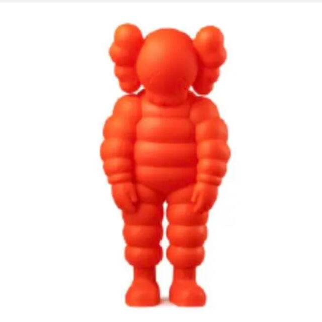 #11 KAWS WHAT PARTY ORANGEキャラクターグッズ