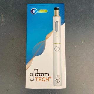 【新品・箱無し】Ploom TECH プラス スターターキット ホワイト(タバコグッズ)