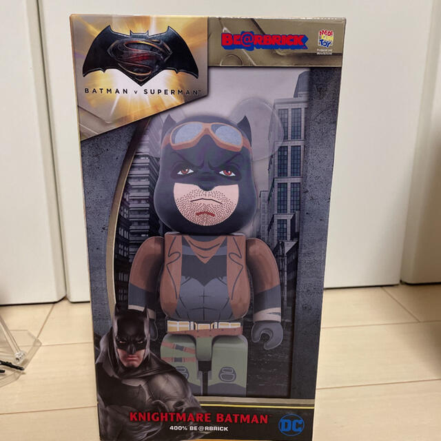 ベアブリック ナイトメアバットマン 400% ホットトイズ BE@RBRICK ...