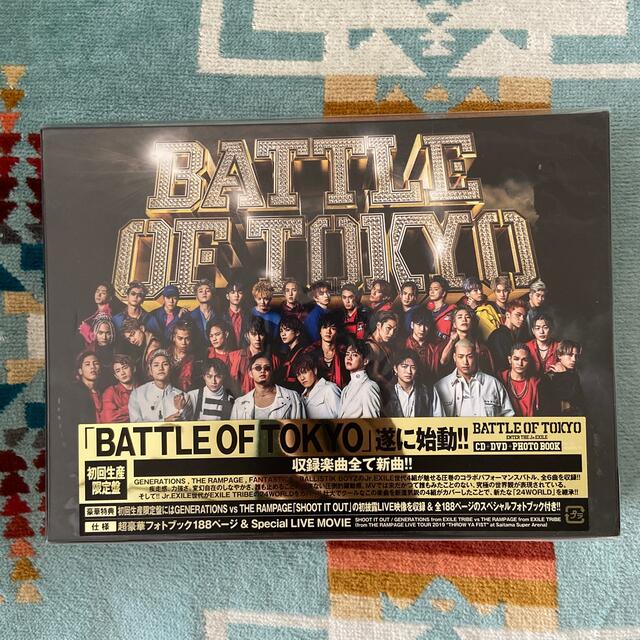 EXILE TRIBE(エグザイル トライブ)のBATTLE OF TOKYO ～ENTER THE Jr.EXILE～（初回生 エンタメ/ホビーのタレントグッズ(ミュージシャン)の商品写真