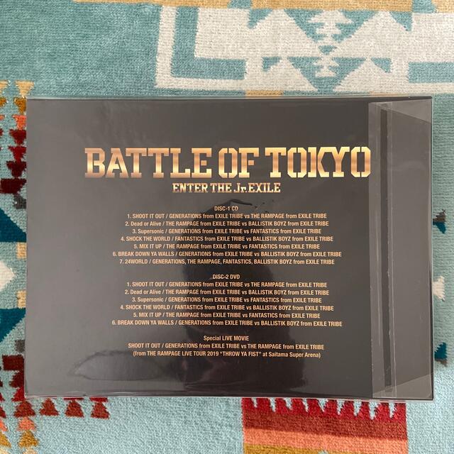 EXILE TRIBE(エグザイル トライブ)のBATTLE OF TOKYO ～ENTER THE Jr.EXILE～（初回生 エンタメ/ホビーのタレントグッズ(ミュージシャン)の商品写真